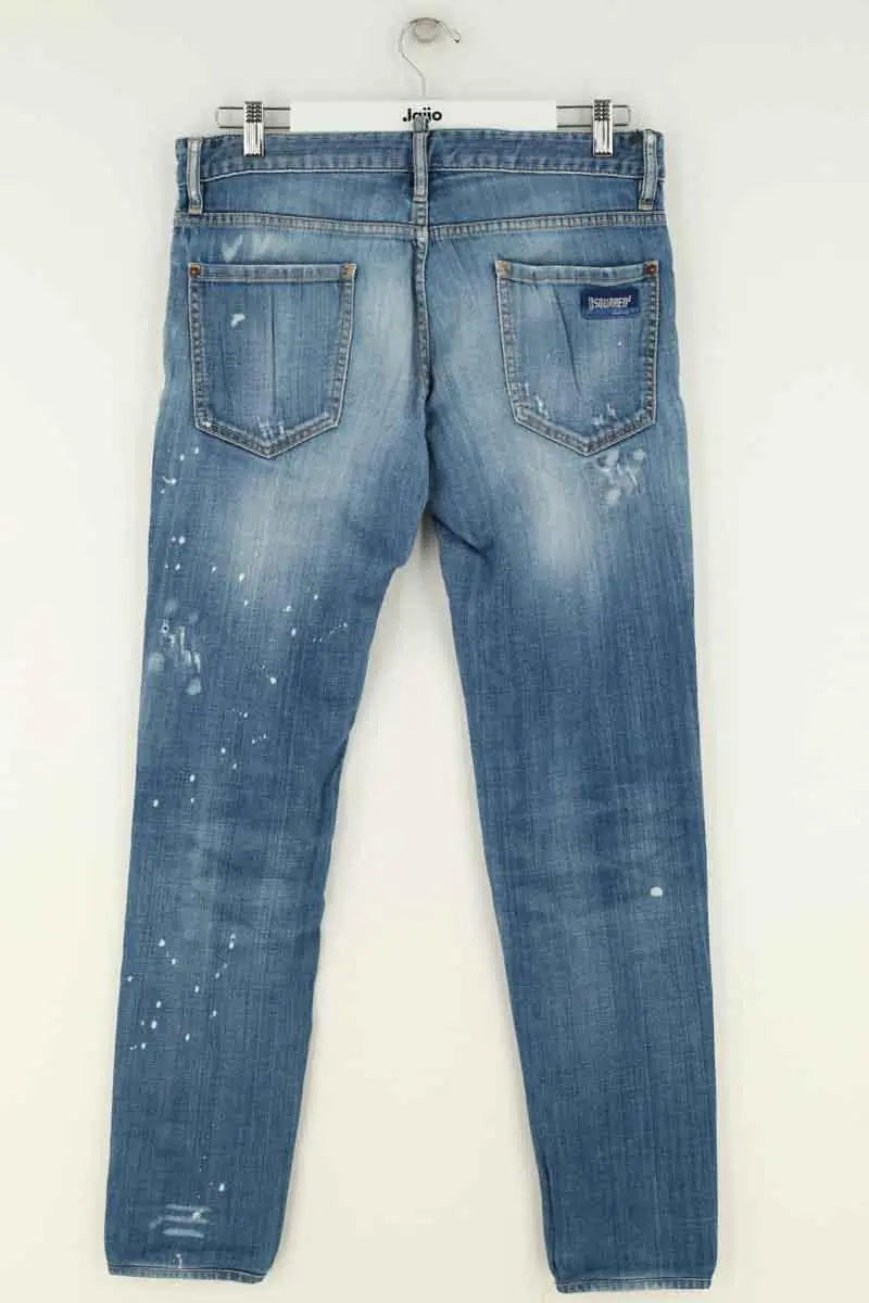 Jean droit Dsquared2 Bleu en Coton