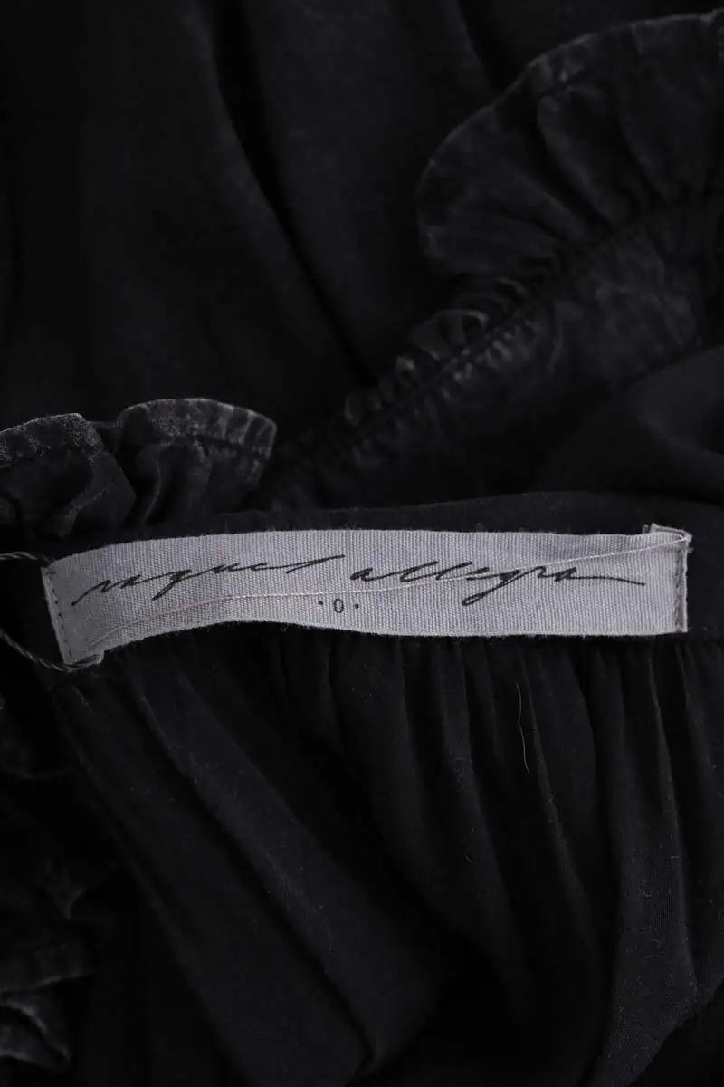 Robe Raquel Allegra Noir en Coton