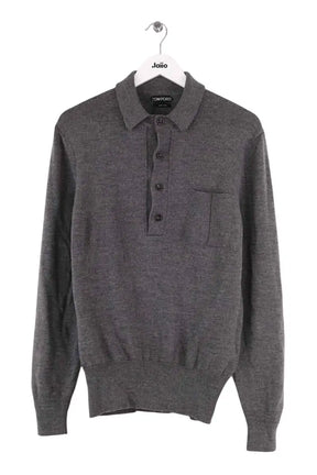 Pull Tom Ford Gris en Laine, taille L - Seconde Main