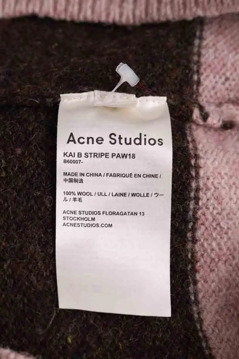 Pull Acne Studios Multicolore en Laine