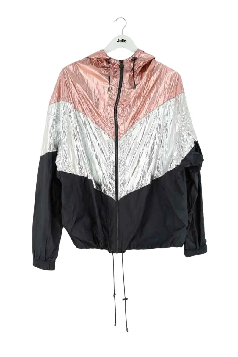 Veste Isabel Marant Étoile MA KIZZAO Argent en Synthétique, taille S - Seconde Main