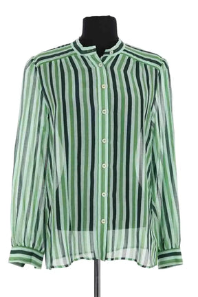 Chemise Gerard Darel Vert en Coton, taille M - Seconde Main