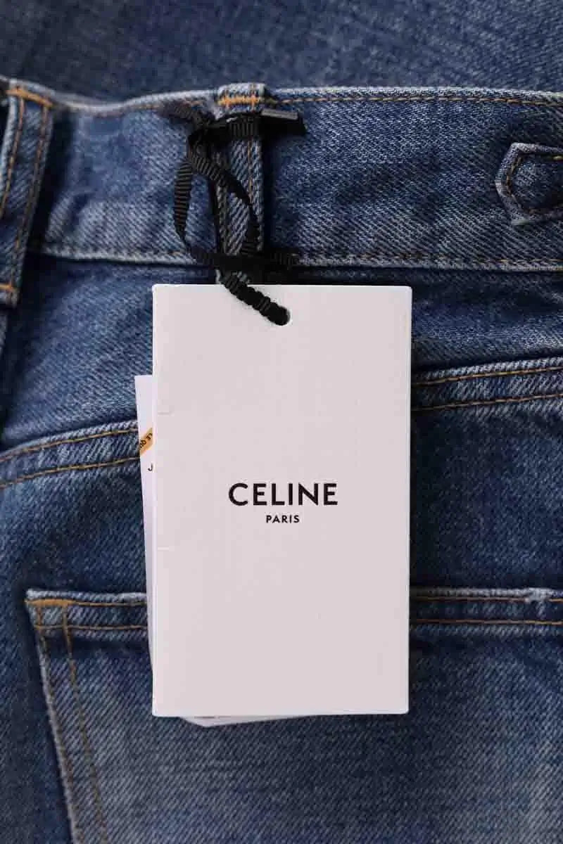 Bermuda Celine Bleu en Coton