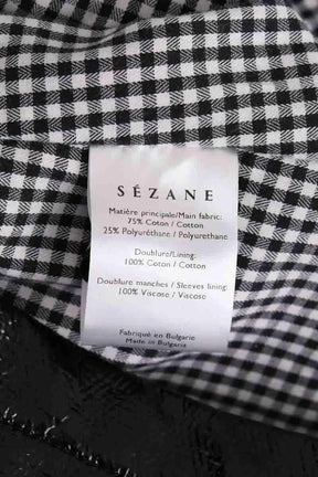 Veste Sézane Noir en Synthétique