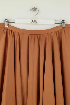 Jupe Tara Jarmon Doré en Synthétique