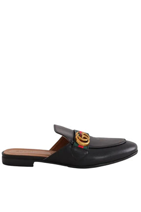 Mules Gucci Noir en Cuir, taille 44 - Seconde Main