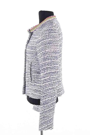 Veste Maje Bleu en Coton