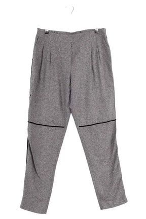 Pantalon droit Max & Moi Gris en Laine, taille L - Seconde Main