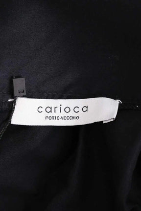 Robe Carioca Porto-Vecchio Noir en Coton