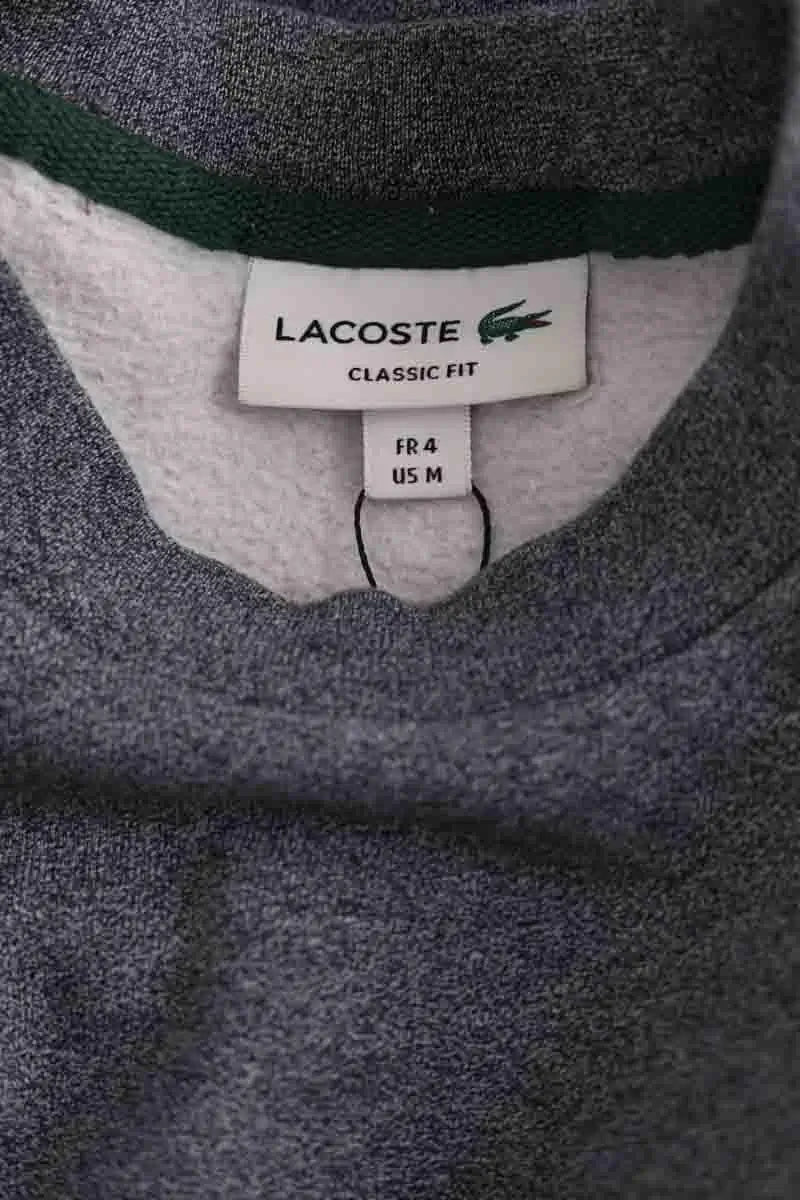 Sweatshirt Lacoste Gris en Coton