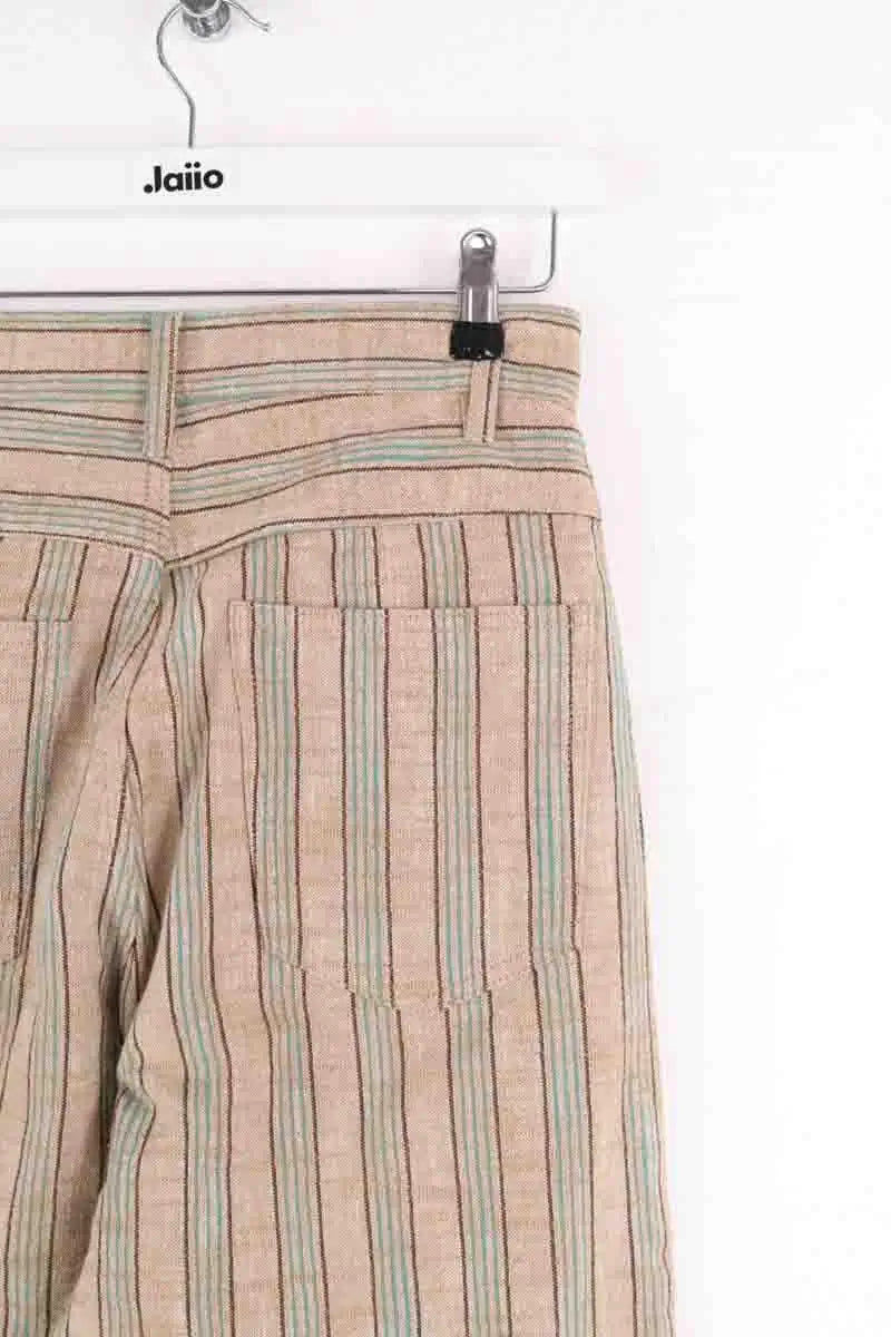 Pantalon large Momoni Camel en Coton