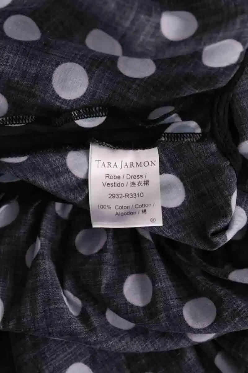 Robe Tara Jarmon Noir en Coton