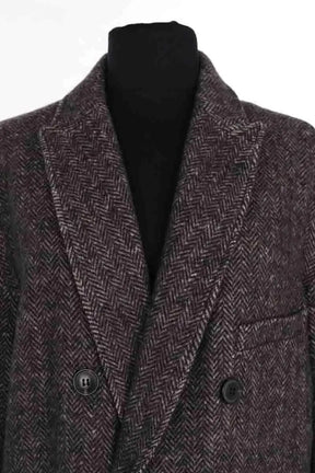 Manteau DONDUP Gris en Laine
