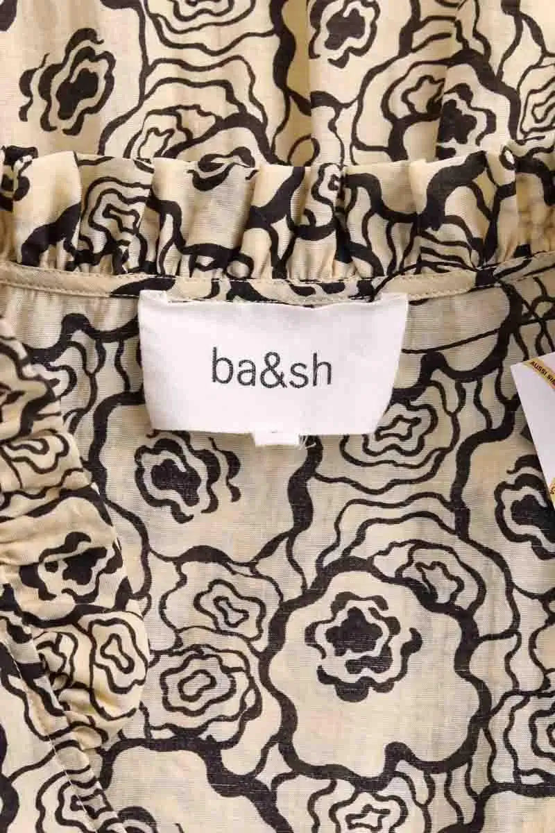 Robe Ba&Sh Beige en Synthétique