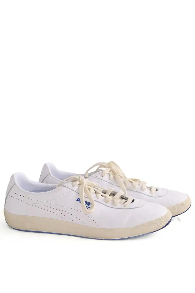 Baskets basses Puma Blanc en Cuir