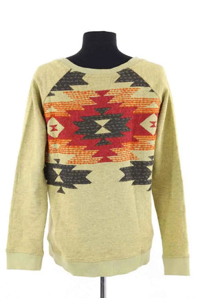 Sweatshirt Leon & Harper Vert en Coton