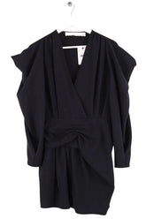 Robe Iro Sofi Noir en Synthétique, taille L - Seconde Main