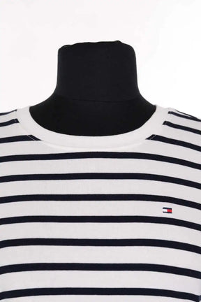T-shirt Tommy Hilfiger Blanc en Coton