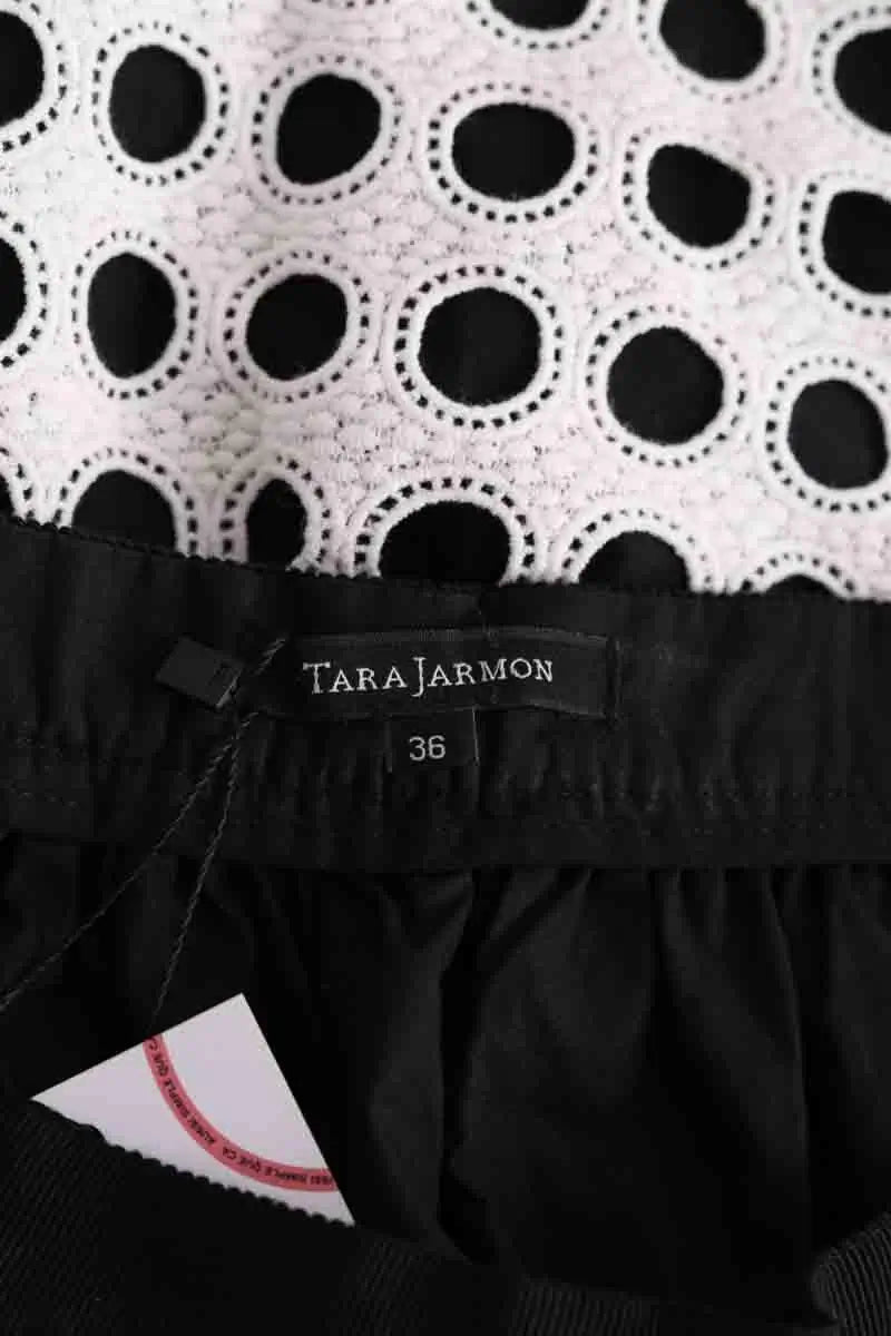 Jupe Tara Jarmon Blanc en Coton