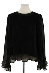 Blouse Chloé Noir en Synthétique, taille S - Seconde Main