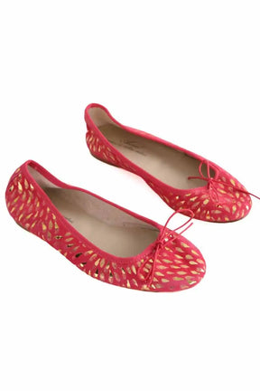 Ballerines Anniel Rose en Cuir