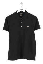 Polo Lacoste Noir en Coton, taille XL - Seconde Main
