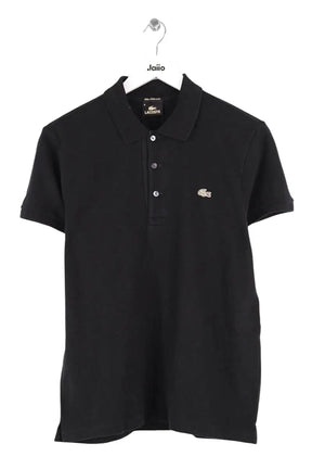 Polo Lacoste Noir en Coton, taille XL - Seconde Main