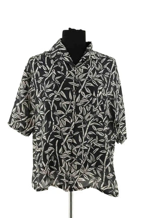 Chemise Roseanna Marine en Soie, taille S - Seconde Main