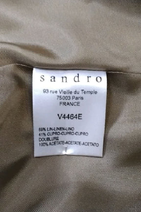 Veste Sandro  Marron