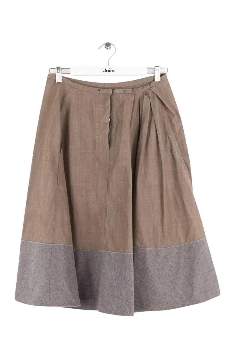 Jupe Louis Vuitton Marron en Coton, taille L - Seconde Main