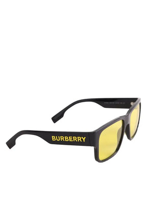 Lunettes de soleil Burberry Noir en Plastique