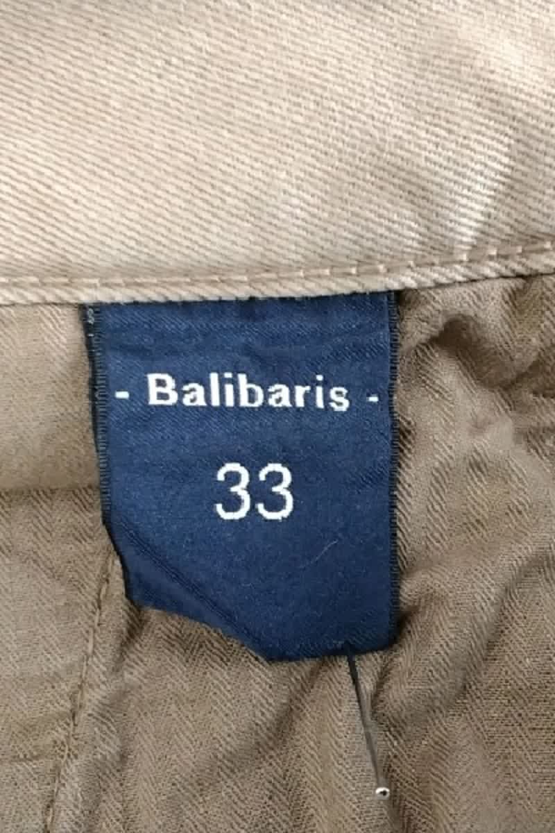 Pantalon droit Balibaris  Marron
