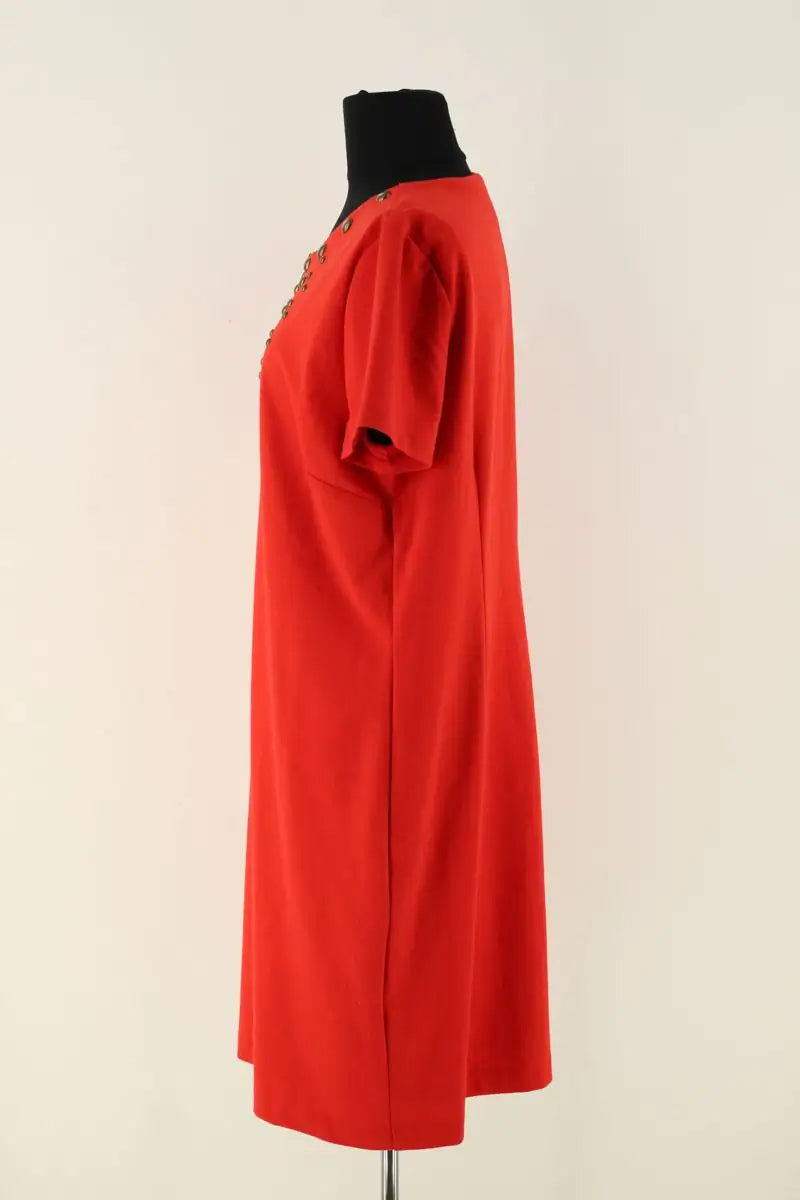 Robe Michael Kors Rouge en Coton