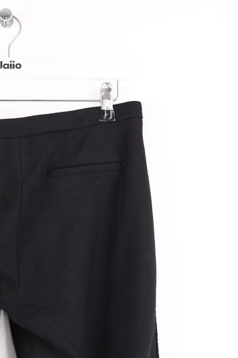 Pantalon droit Maje Noir en Synthétique