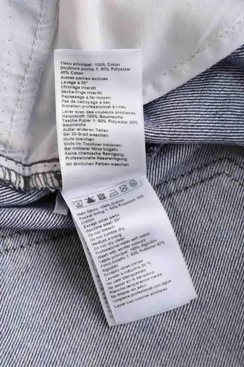 Jean droit Ba&Sh Bleu en Coton
