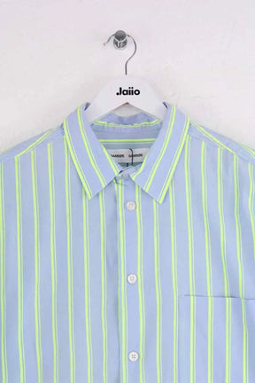 Chemise Samsoe Samsoe Bleu en Coton