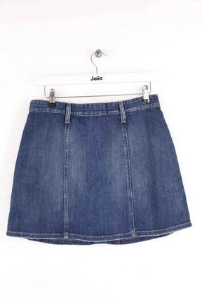 Mini jupe Ralph Lauren Bleu en Coton