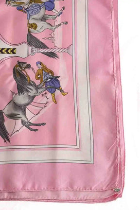 Carré Hermès Rose en Soie