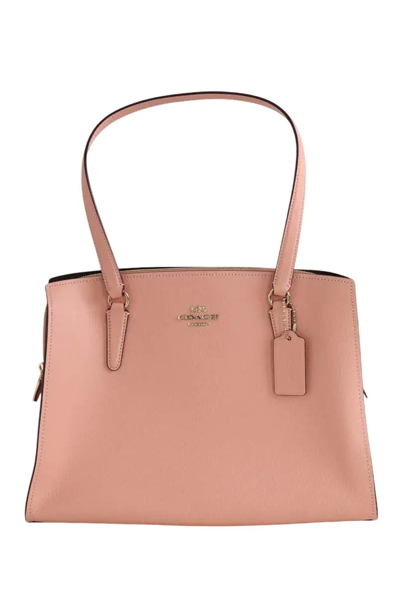 Cabas Coach Charlie Rose en Cuir - Seconde Main
