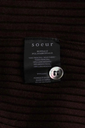 Pull Soeur Marron en Laine