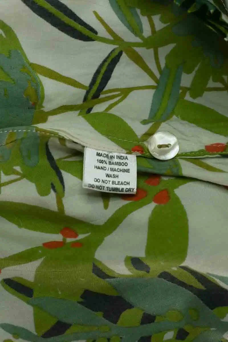 Robe AML Paris Vert en Soie