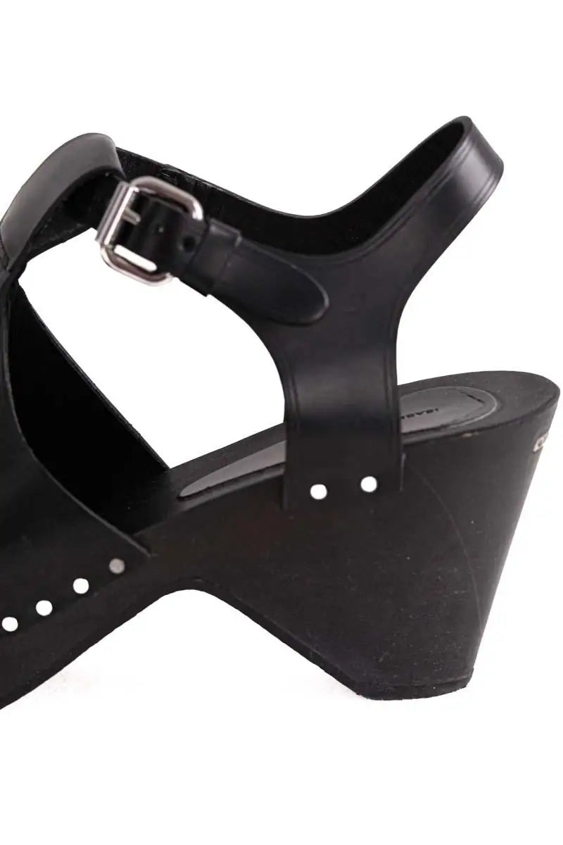 Sabots Isabel Marant Minimals Noir en Cuir