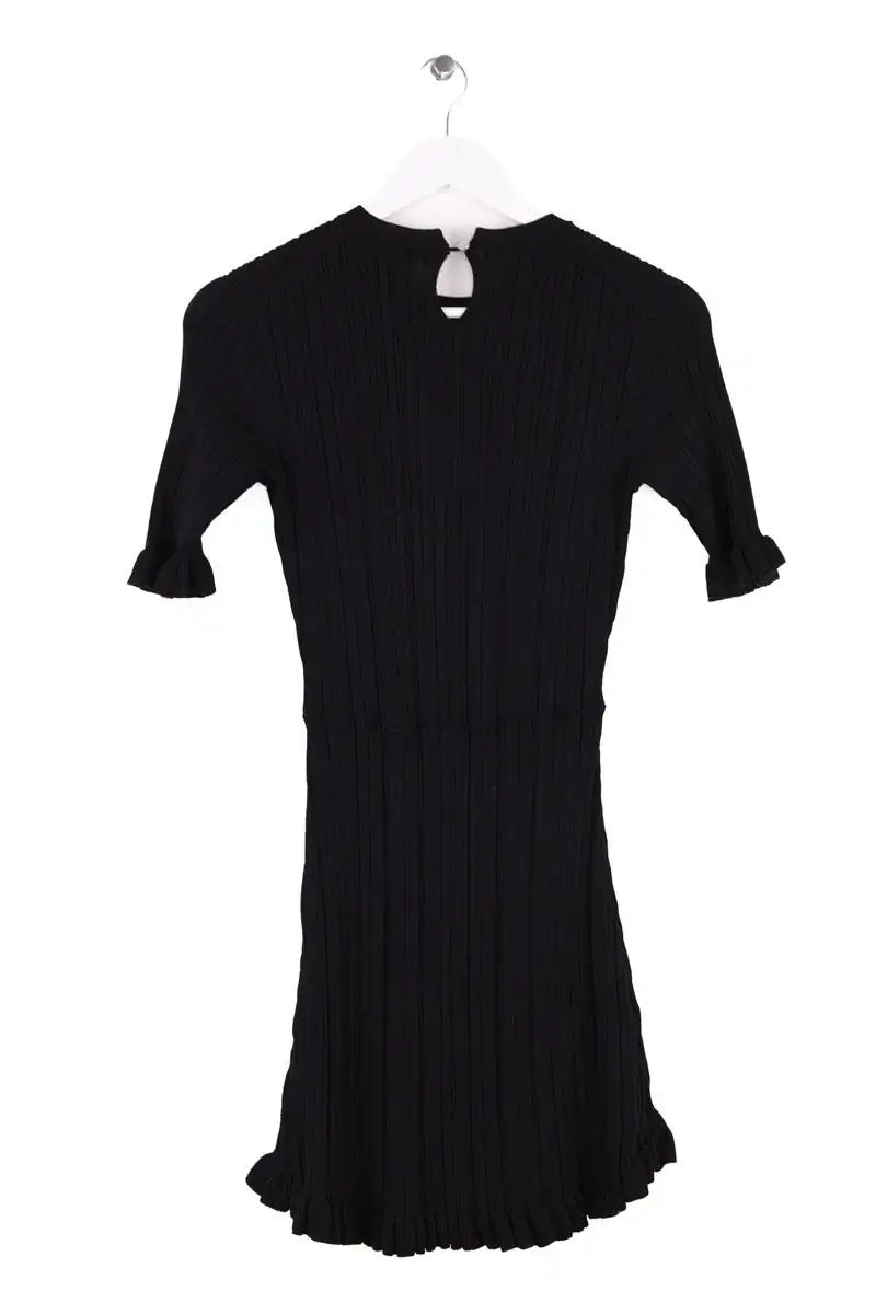 Robe Maje Noir en Viscose