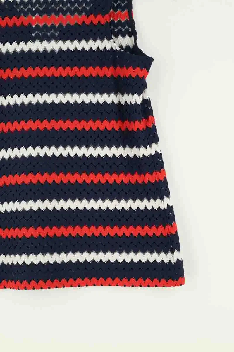 Top sans manche Liu Jo Bleu en Coton