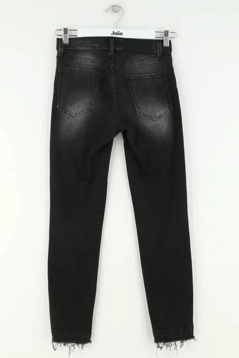 Jean slim Pinko Noir en Coton