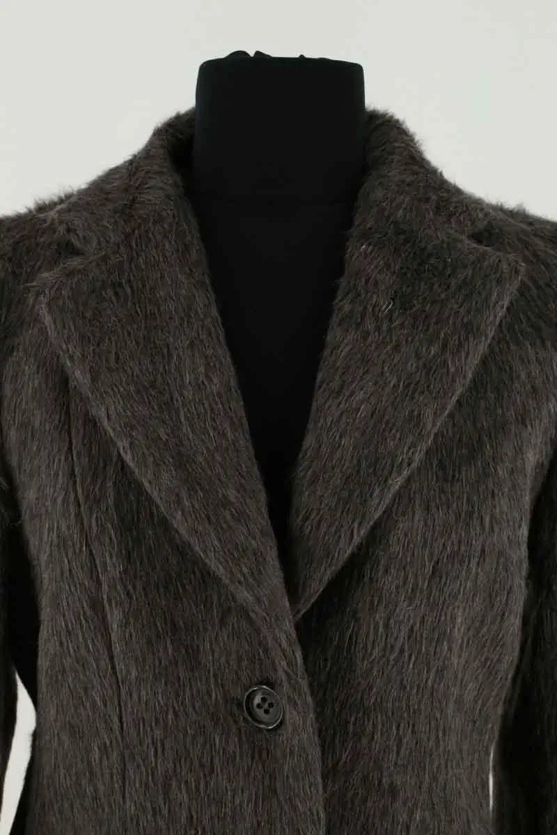 Manteau Max Mara Gris en Laine