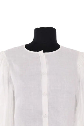 Blouse Chloé Blanc en Synthétique