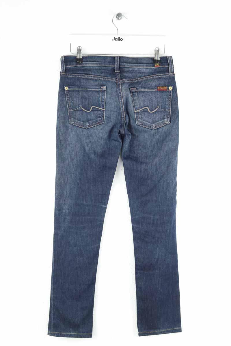 Slim 7 For All Mankind  Bleu