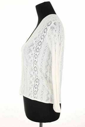 Cardigan Gerard Darel Blanc en Viscose