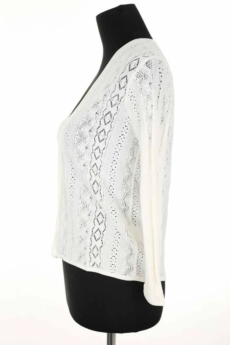 Cardigan Gerard Darel Blanc en Viscose